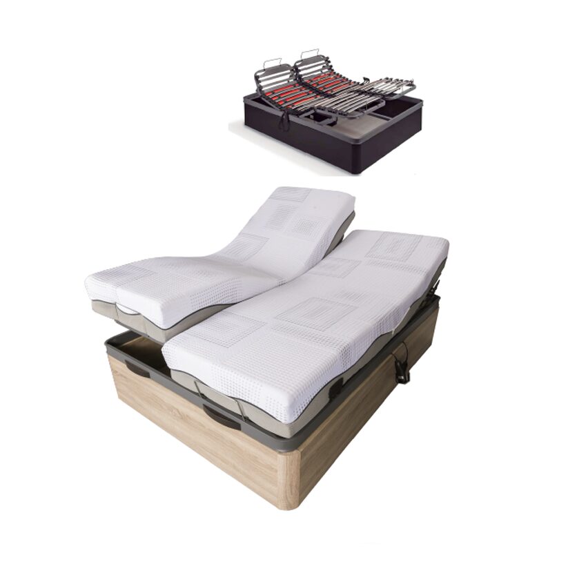 Canapé con cama articulada